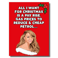 Mariah Gas Christmas Card